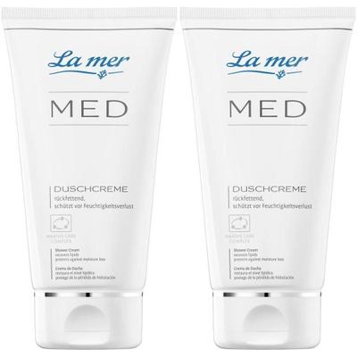 LA MER MED Duschcreme o.Parfum 2x 2x150 ml Duschgel