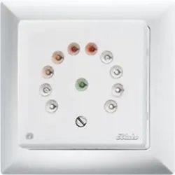 Eltako 30000570 Funk-Alarm-Controller 55x55mm mit Display, anthrazit matt FAC55D/230V-am