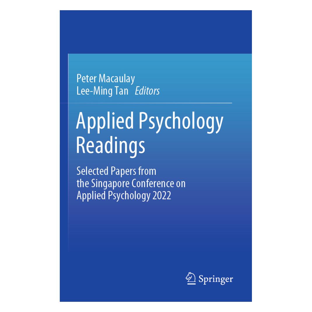 Springer Applied Psychology Readings (Englisch, Softcover, Lee-Ming Tan, Peter Macaulay) (57066274)