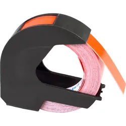 Dymo Prägeband 520102 (S0898150) weiß auf rot 9mm x 3m