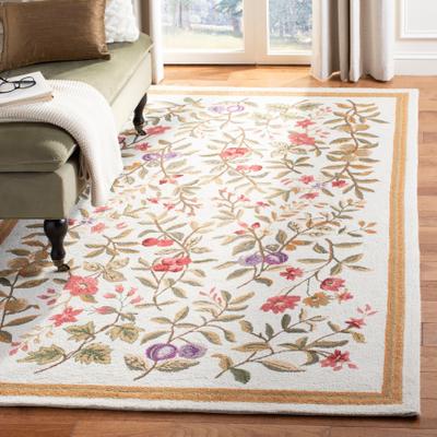 SAFAVIEH Handmade Chelsea Jalisa French Country Floral Wool Rug
