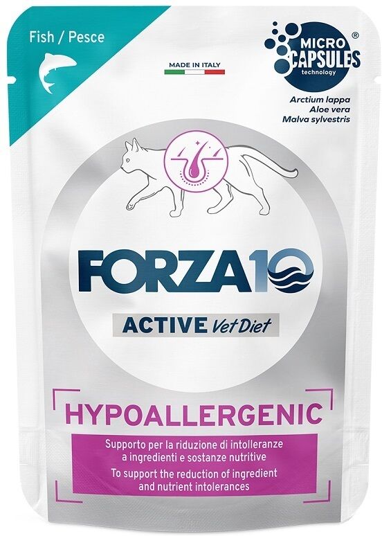 Sanypet F10 Act Cat Hypo Pesce Wet 80g