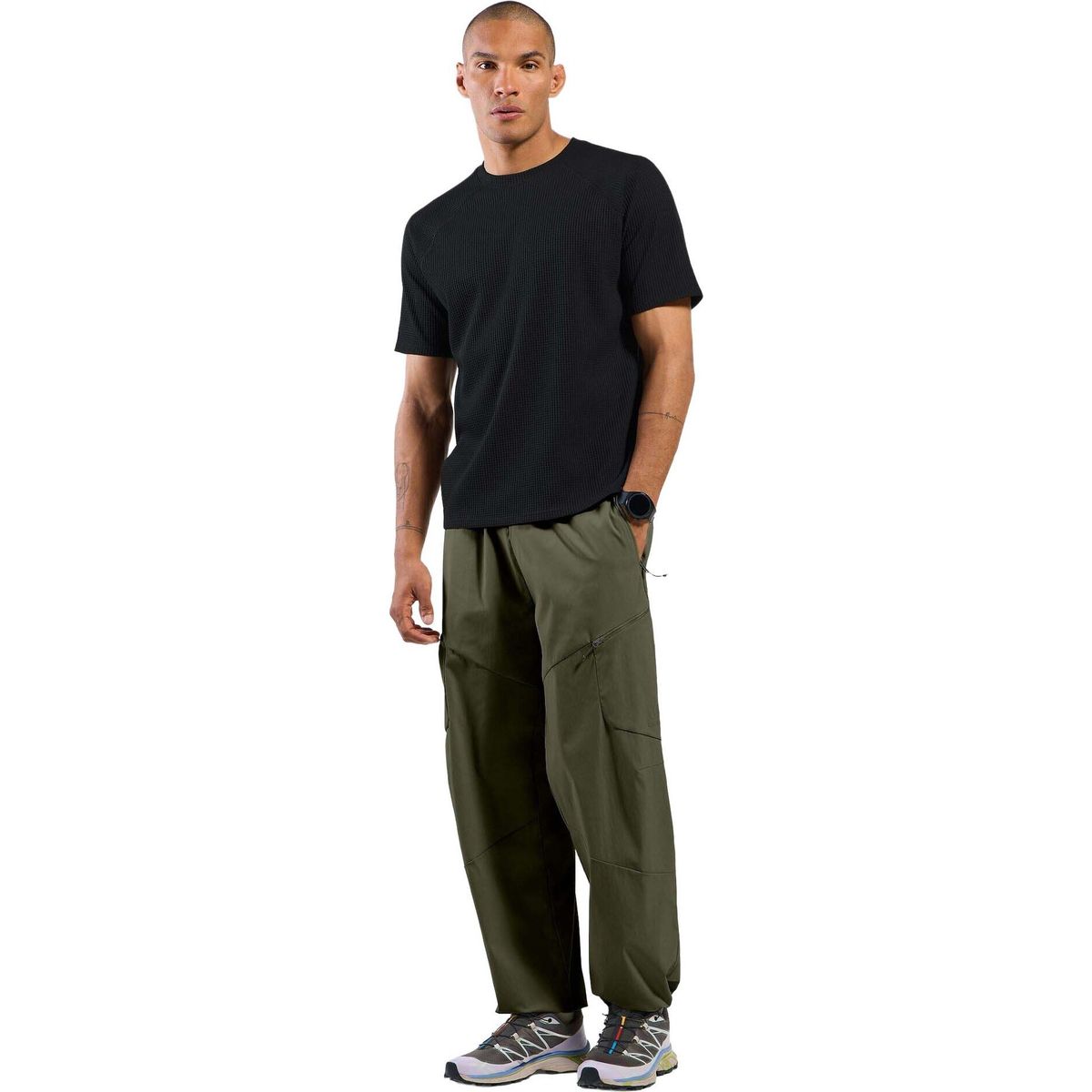 Odlo Cubic T-shirt black (15000) XL 543082-15000-XL