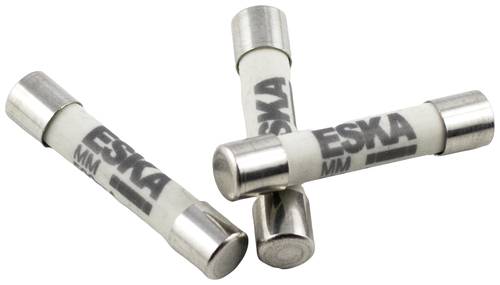 ESKA 632.407 Multimetersicherung (Ø x L) 6.30mm x 32mm 100mA 1000V Superflink -FF- Inhalt