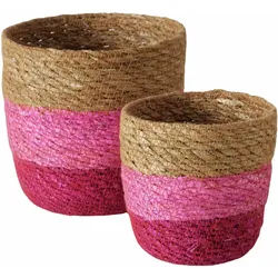 Boltze Home, Aufbewahrungskorb, Rosaly (17 cm, 2x)