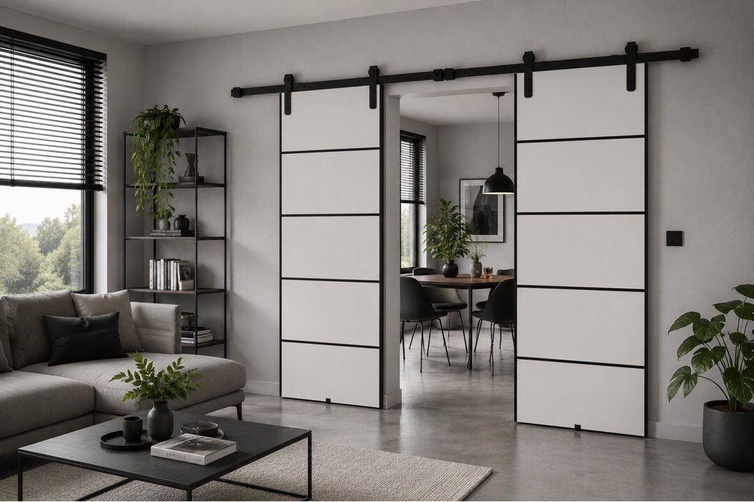 Union Rustic Door White 192cm x 205cm