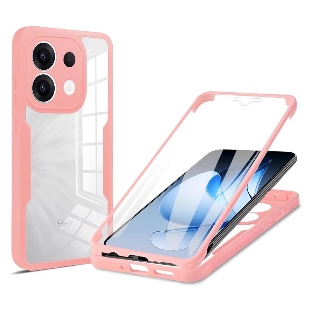 Techsuit - ColorVerse 360 Series + Screen Protector - Oppo Reno13 - Pink (Oppo Reno 13) (56496501)