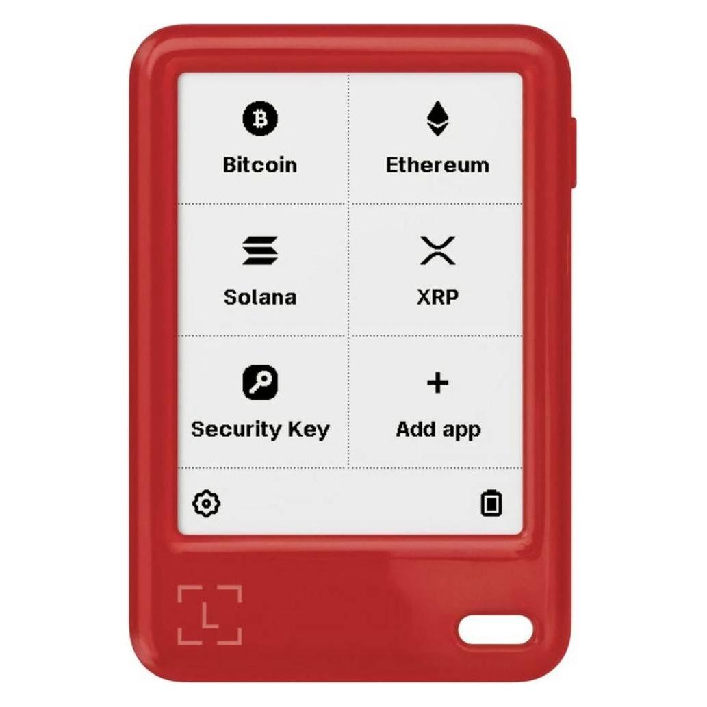 Ledger Nano Gen 5 inkl. Recovery Key - Cherry Red (3760027786338)