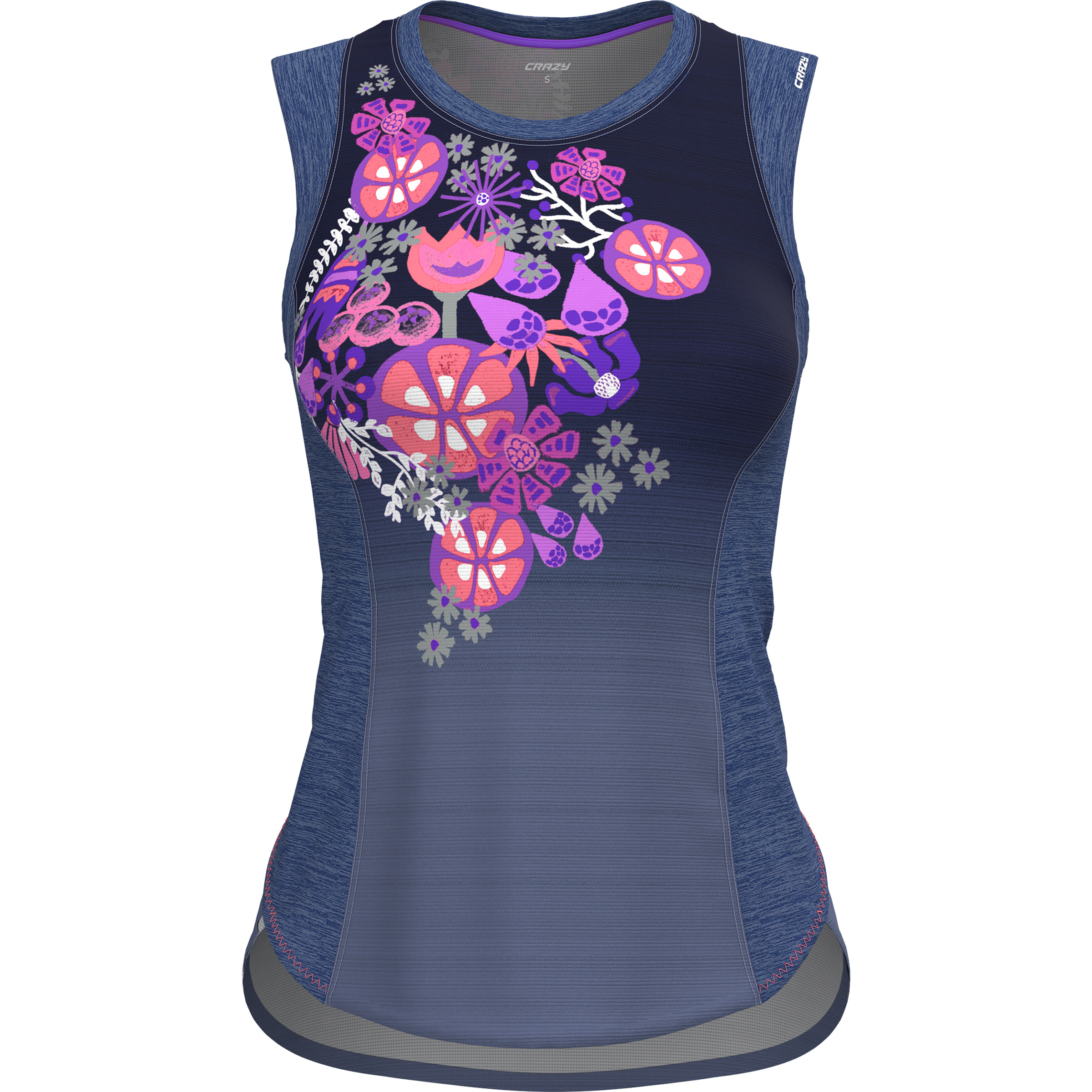 Crazy Sirio Top Damen Tanktops blau Größe L Alpinklettern | Bergsteigen Elastisch
