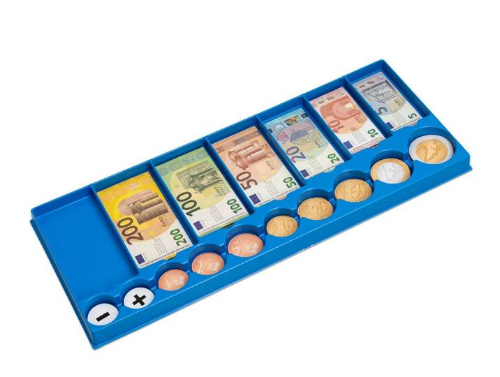 Betzold Spielgeld EURO-Rechengeld, magnetisch