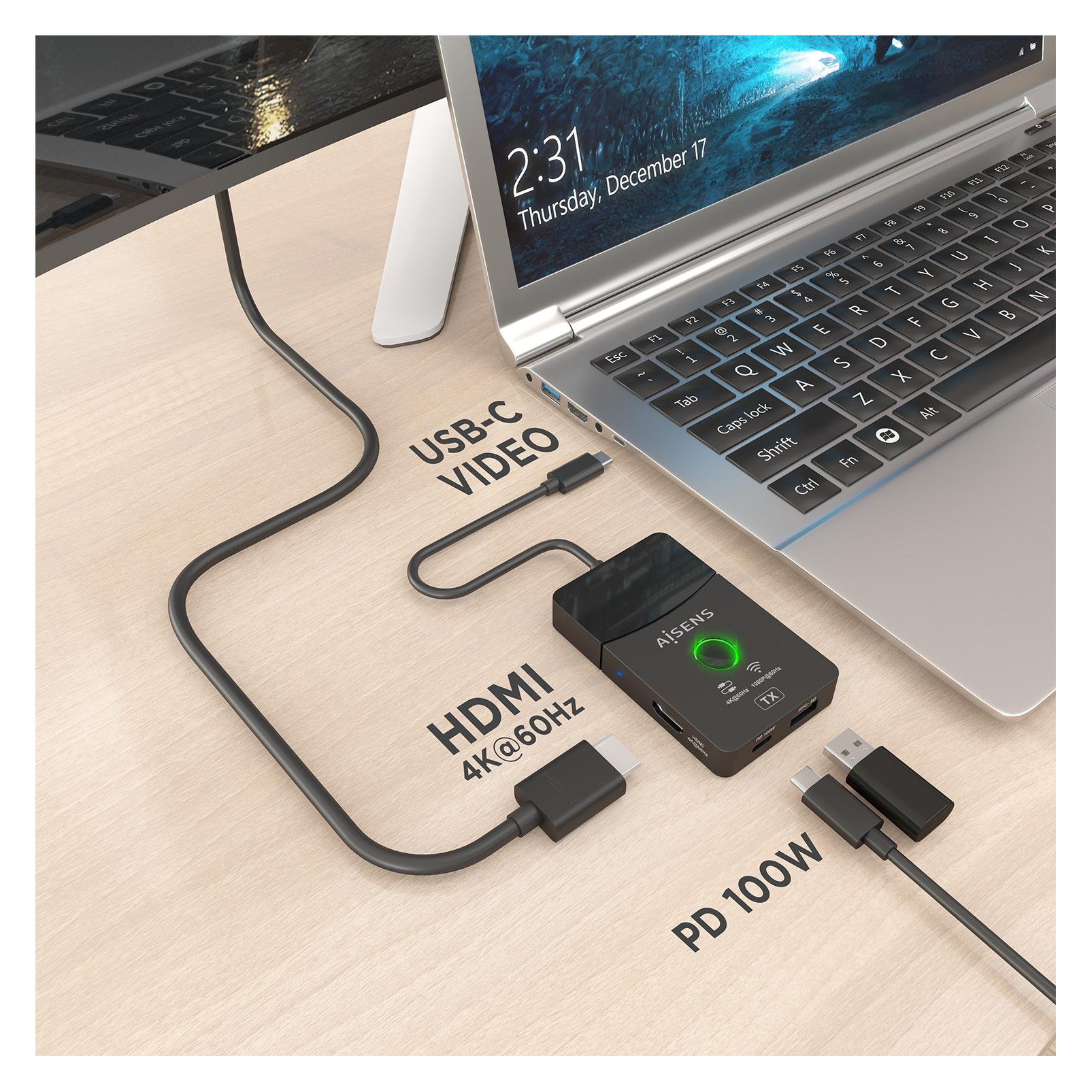 Aisens ASWL-H2KDC30M05-BK (USB-C) (ASWL-H2KDC30M05-BK)