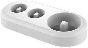 Combo Retail Shop Electric Toothbrush Holder, Replacement Stand Base Compatible With Oral B, Toothbrush Organizer For Bathroom Storage white