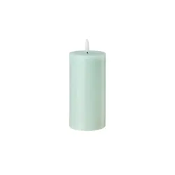 HOME STORY LED Kerze   ¦ blau ¦ Paraffin,Kunststoff ¦ Maße (cm): H: 18  Ø: 7.5