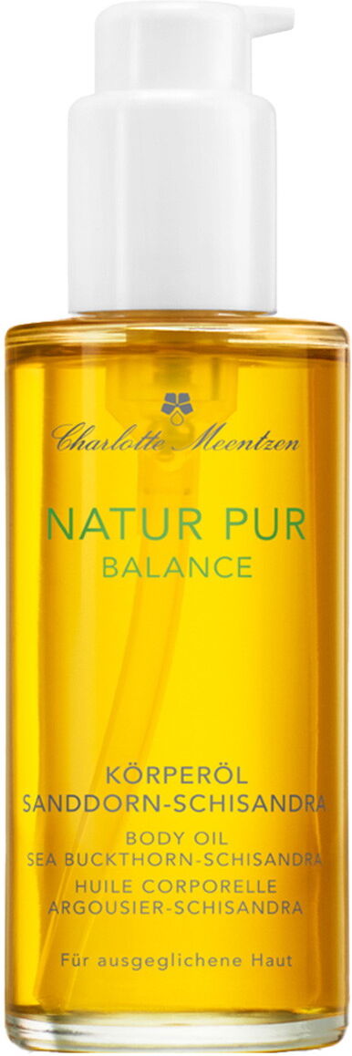 95ml Charlotte Meentzen Natur Pur BALANCE Körperöl Sanddorn-Schisandra