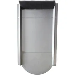 Metalldachziegel 180 x 370 mm für Dachhaken Biber Vario (10 Stück)