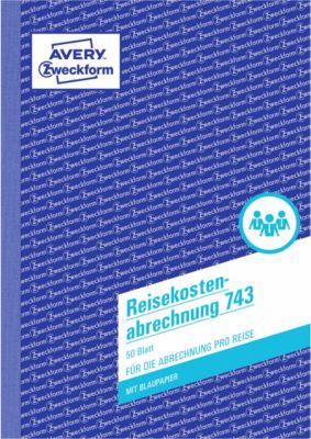 AVERY® Zweckform Reisekostenabrechnung, Nr. 743