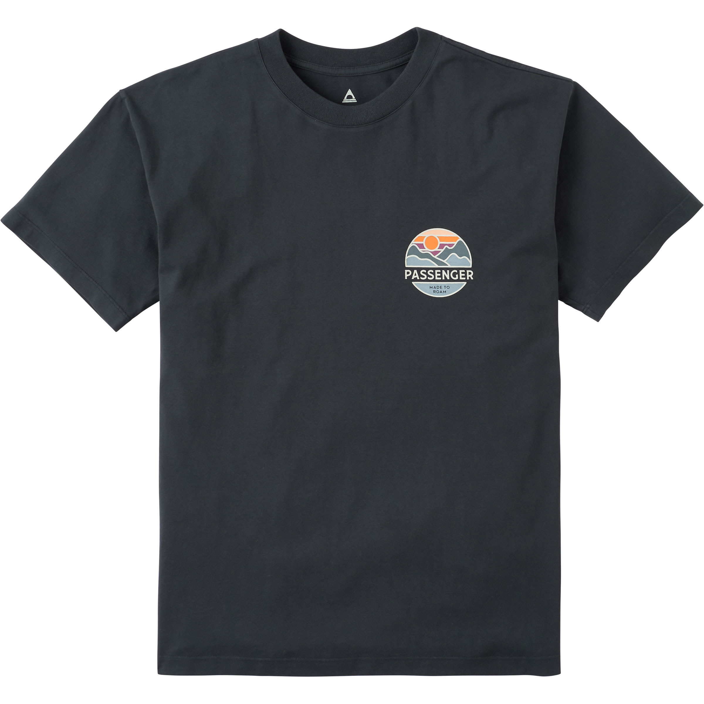 Passenger Laidback Relaxed Herren T-Shirts schwarz Größe S Lifestyle Widerstandsfähig