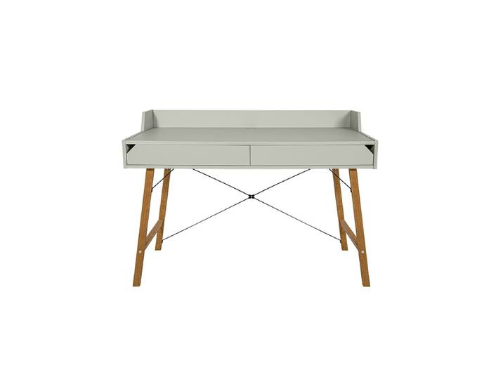 Bureau 2 tiroirs Bellamy Lotta - Vert