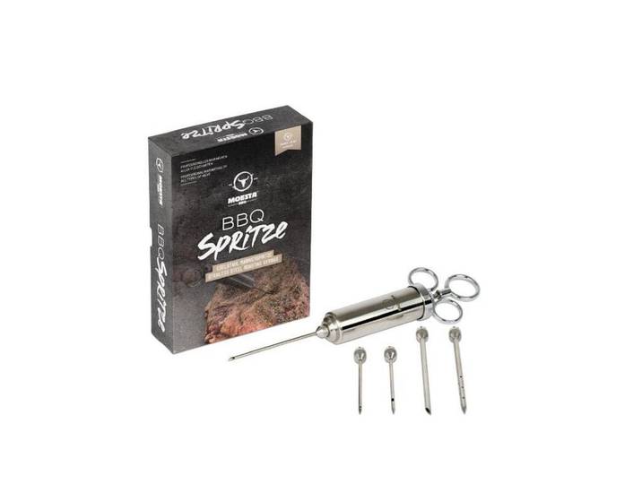 Marinierspritze Marinierspritze 5 Stück , silber (silberfarben), Edelstahl, Spritzen, Marinierspritze