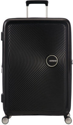 American Tourister Soundbox 67cm 4-Wheel Expandable Suitcase - Bass Black