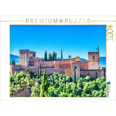 CALVENDO Puzzle Alhambra in Granada | 1000 Teile Lege-Größe 64x48cm Foto-Puzzle für glückliche Stunden