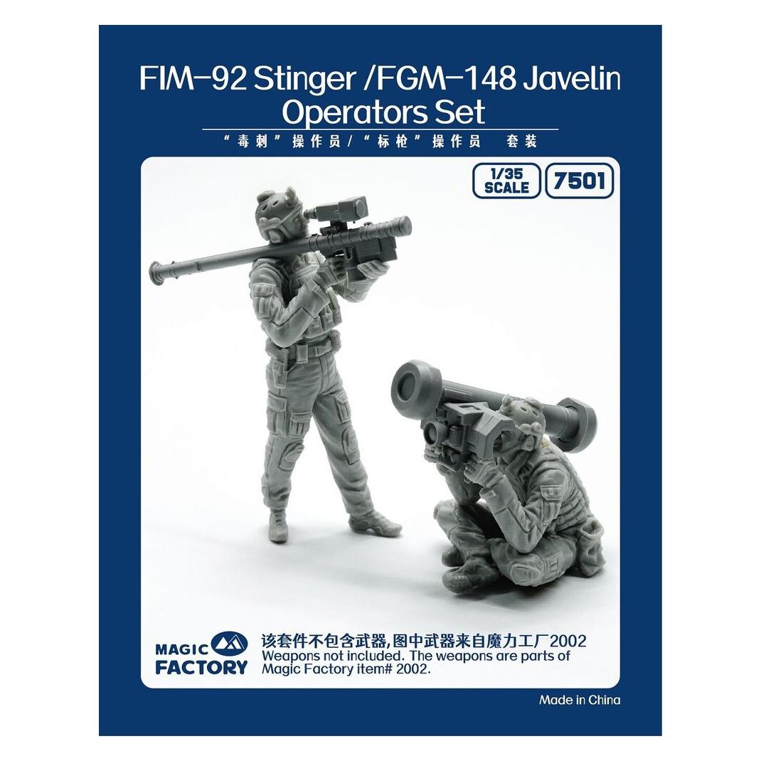 Magic Factory Stinger/Javelin Operators Set (Resin) (7501)