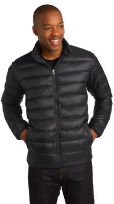 Port Authority J323 Down Jacket in Black size Medium   Insulation