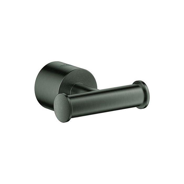 Grohe Atrio Bademantelhaken 40312AL3 hard graphit gebürstet, verdeckte Befestigung