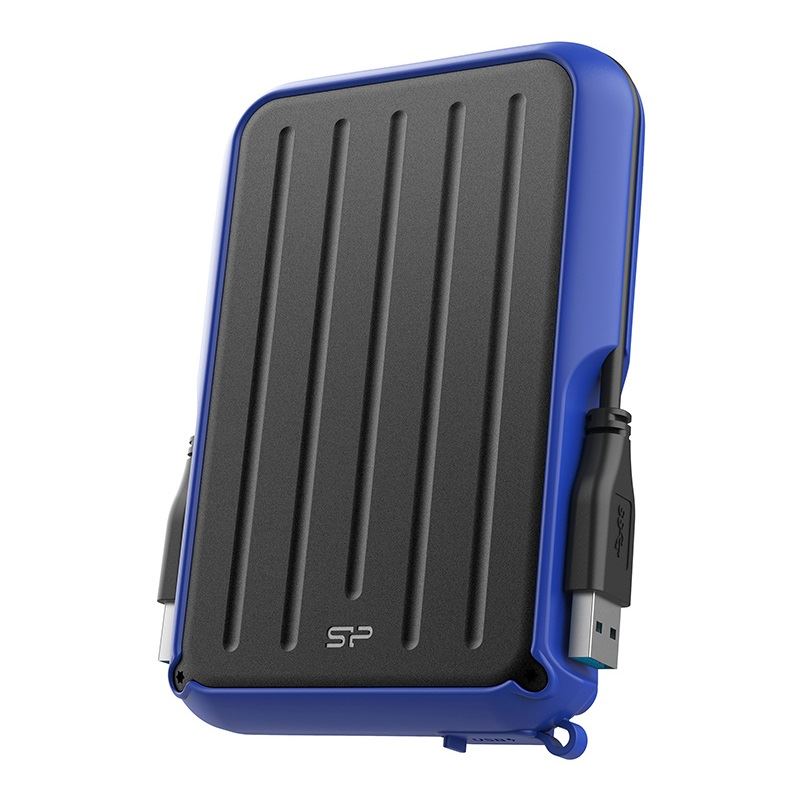 4TB Silicon Power External HDD Armor A66 6,4cm 2,5Zoll USB 3.2 IPX4 Blue