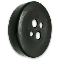 Gummi-Endkappe, für Wärmepumpenrohr kombiniert (Ausführung: 2x 32/1x 32/1x 25. Ø125 mm)