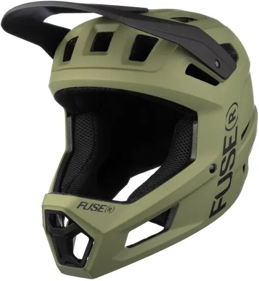 BMX Helm Fuse Omega Fullface (S/M - Olive)