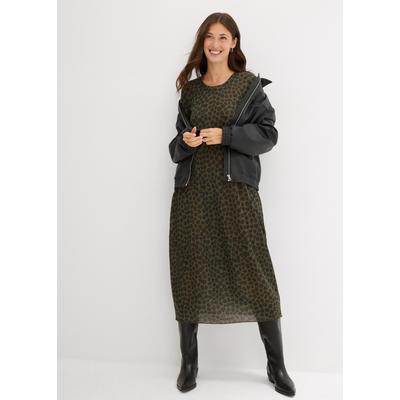 bonprix Regular Fit, Egg-Shape, mit Allover-Leoprint