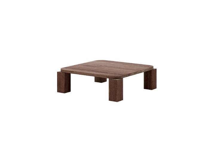 Designer Massivholz Couchtisch „Atlas“ geräucherte Eiche NEW WORKS