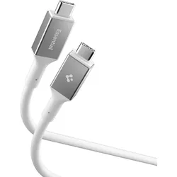 Spigen EB24012CC Essential - USB-C für USB-C PD Kabel 240W 1,2 m (weiß)