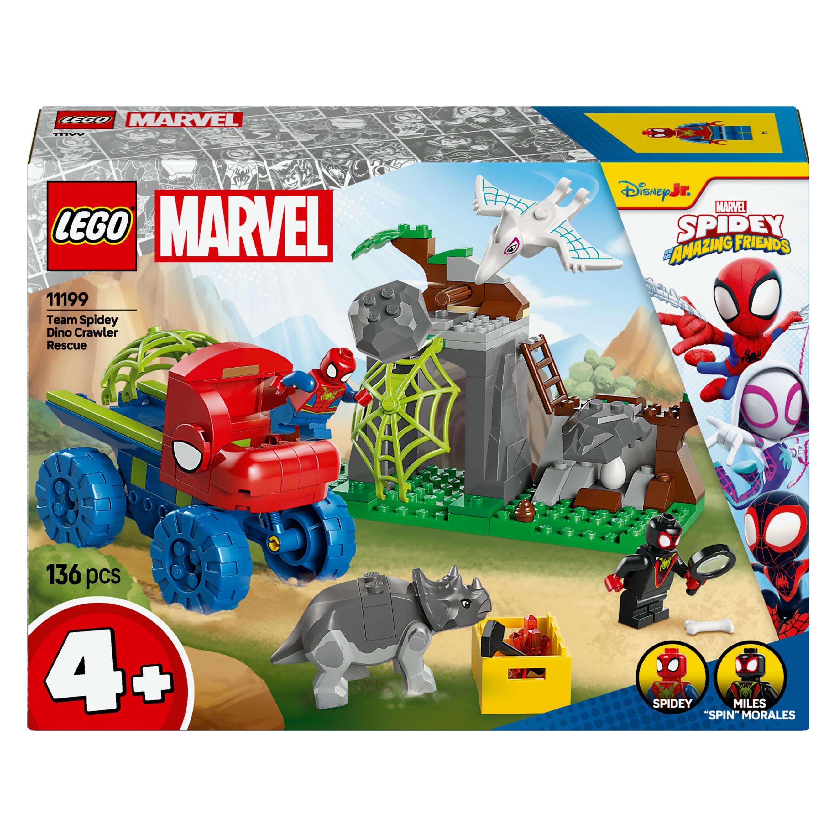 LEGO Spideys Team auf Rettungsmission im Dino-Truck (LEGO Marvel) (11199)