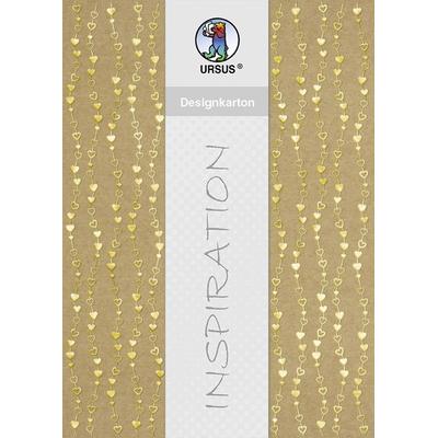 URSUS Designkarton 'Selection', Motiv 'Herzen'