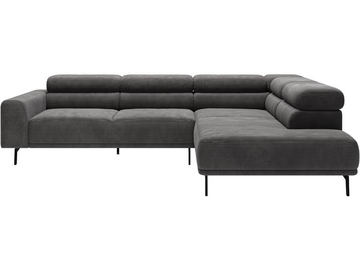 SCHÖNER WOHNEN-Kollektion Tossa, Modernes Design trifft smarte Funktione, Breite 273 cm Motorischer Sitzvorzug, Kopfteil-Funktion & Saugroboter-Höhe