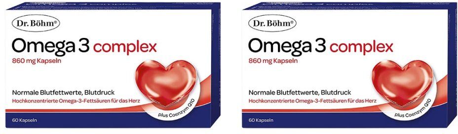 Dr. Böhm Omega 3 Complex 2x60stk