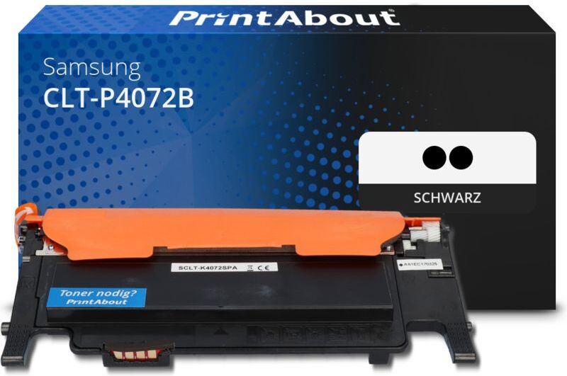 PrintAbout Toner kompatibel mit Samsung CLT-P4072B (SU381A) - 2x Schwarz - Multipack