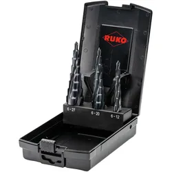 RUKO ULTIMATECUT Multidrill-Satz HSS RUnaTEC 3tlg. inkl. Spray & Schutzbrille - WZS101087PRO