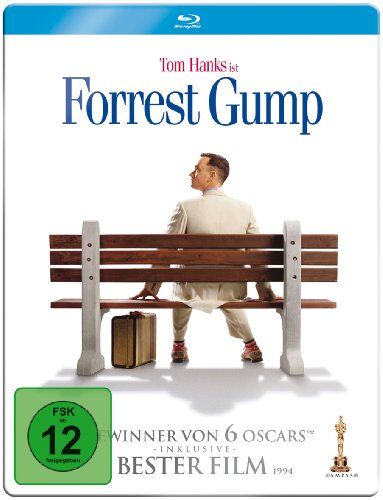 Robert Zemeckis - Forrest Gump (Limitierte Steelbook Edition) [Blu-ray] - Preis vom 09.10.2026 07:28:09 h