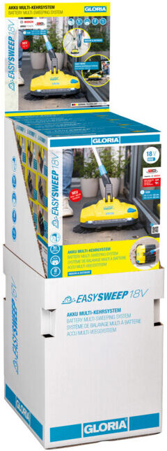 GLORIA Balayeuse multi-usage EasySweep 18V sans batterie 40 cm largeur de travail (001500.0050)