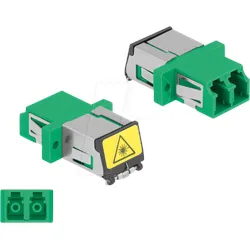 DELOCK 86897 - LWL Kupplung LC/LC Duplex