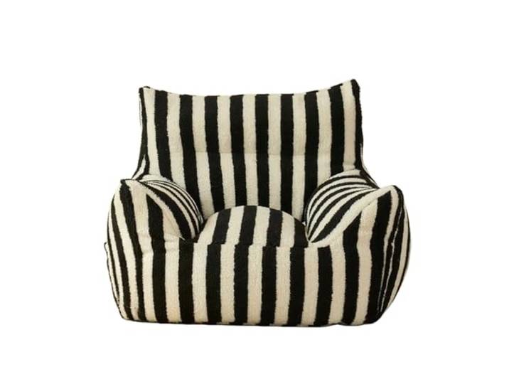 Xumh2024-3 Sitzsack Leseecke, Sitzsack, Einzelsofa, Balkon und Freizeitsessel im Schlafzimmer(Schwarz)