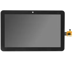 OEM Display für Amazon Fire 7 (2022) schwarz (Display, Amazon Fire 7), Mobilgerät Ersatzteile, Schwarz