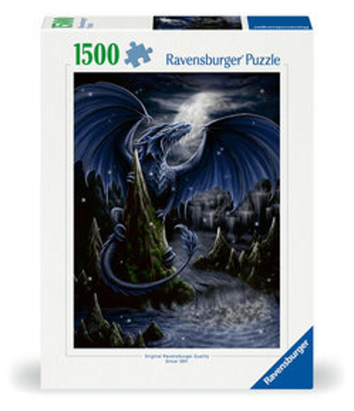 Ravensburger De zwarte en blauwe draak