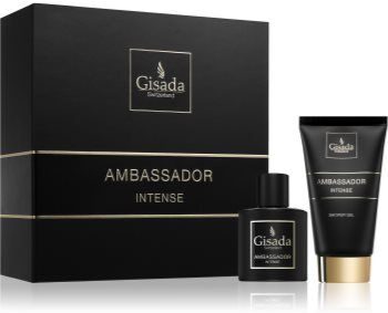 Gisada Ambassador Intense coffret para homens . Ambassador Intense