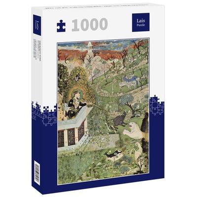Lais Puzzle Indischer Maler um 1830 - Râjâ Râm Singh II. auf der Jagd 1000 Teile