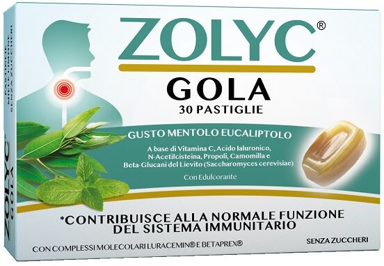 SHEDIR PHARMA Srl Unipersonale ZOLYC Gola 30 Past.Menta/Euc.