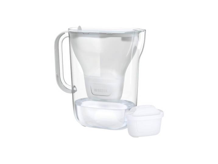 BRITA STYLE ESS MXPRO LED Wasserfilter-Kanne, 2.4 l - Weiß
